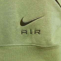 Nike Womens Air Full Zip Fleece Hoodie in Green