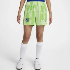 Nike Womens Barcelona Third Shorts 2024 2025 in Green