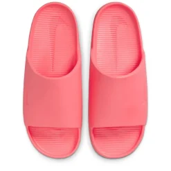 Nike Womens Calm Slides in Orange