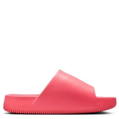 Nike Womens Calm Slides in Orange
