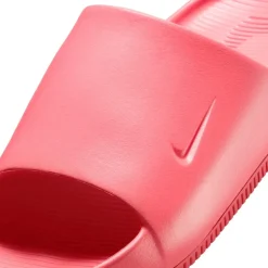 Nike Womens Calm Slides in Orange