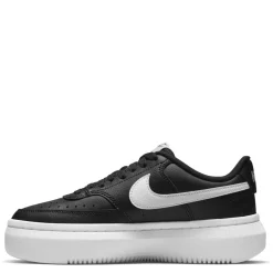 Nike Womens Court Vision Alta Leather Trainers in Black