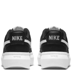 Nike Womens Court Vision Alta Leather Trainers in Black