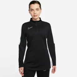 Nike Womens Dri Fit Academy Football Drill Top in Black