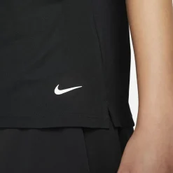 Nike Womens Dri Fit Victory Golf Polo in Black