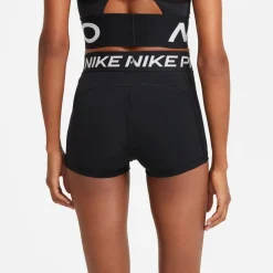 Nike Womens Pro Three Inch Shorts in Black