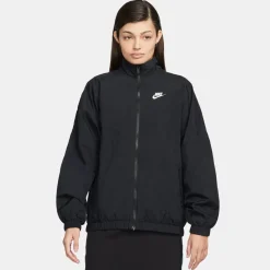 Nike Womens Sportswear Statement Windrunner Jacket in Black