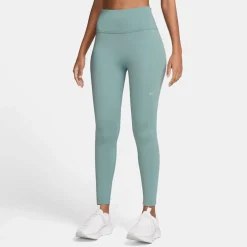 Nike Womens Tempo High Waisted 7 8 Running Leggings in Green