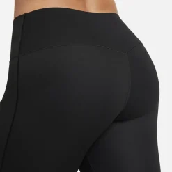Nike Womens Universa Medium Support High Waisted 7 8 Leggings With Pockets in Black