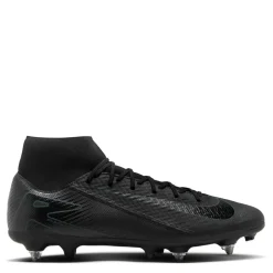 Nike Zoom Mercurial Superfly 10 Academy Soft Ground Football Boots in Black