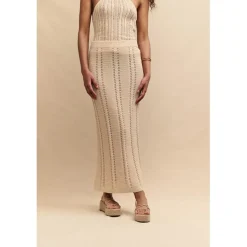 Nobodys Child Crht Mid Skrt in Cream