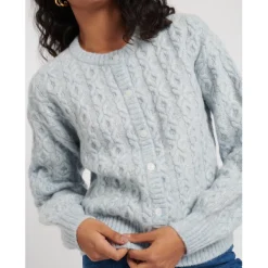 Nobodys Child Crw Nk Cbl Crdi in Blue