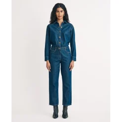 Nobodys Child Dnm Boiler Suit in Blue