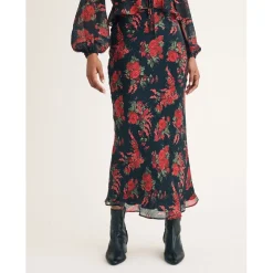 Nobodys Child Lotus Skirt in Brown