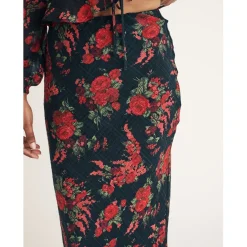 Nobodys Child Lotus Skirt in Brown