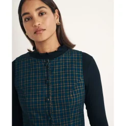 Nobodys Child Ned Crew Neck Mini A-Line Dress in Blue