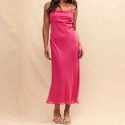 Nobodys Child Robyn Midaxi Dress in Pink