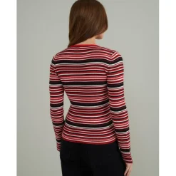 Nobodys Child Slim Fit Crew Neck Long Sleeve Sweater in Multi