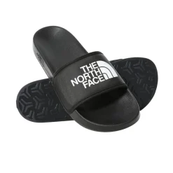 North Face Base Camp Slide III Open Toe Flat Heel Slides in Black