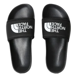 North Face Base Camp Slide III Open Toe Flat Slides in Black