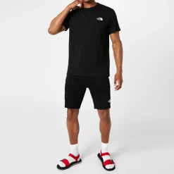 North Face Mens Simple Dome T-Shirt in Black