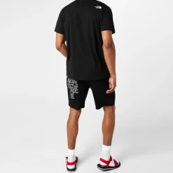 North Face Mens Simple Dome T-Shirt in Black