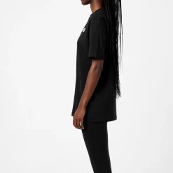 North Face Oversize Crew Neck Short Sleeve T-Shirt in Black