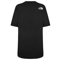 North Face Oversize Crew Neck Short Sleeve T-Shirt in Black
