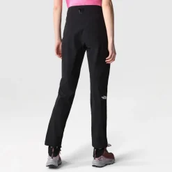 North Face Womens Speedlight Slim Straight Trousers in Black