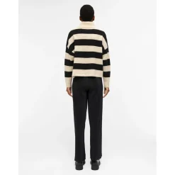 Object Nina Turtleneck Relaxed Fit Sweater in Beige