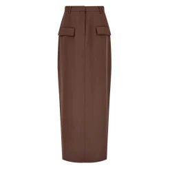 Odd Muse Maxi Skirt in Brown
