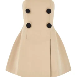 Odd Muse Om The Ultimate Muse Trench Mini Dress in Brown