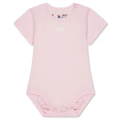 Off White 3 Pack Bodysuit Set Babies in Multi