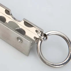 Off White Big Bar Charm in Silver