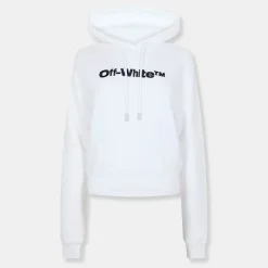 Off White Bnc Hlvt Crpullover Hoody in White
