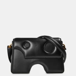 Off White Burrow Cross Body Bag in Black