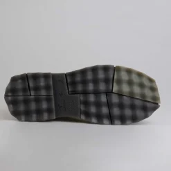 Off White Calf Sponge Chelsea Boots in Cream