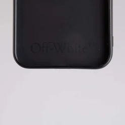 Off White Caravaggio Arrow iPhone 12 Pro Case in Black-White