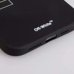 Off White Caravaggio Arrow iPhone 12 Pro Max Case in Black-White