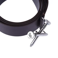 Off White Crossed Nail Belt in Black