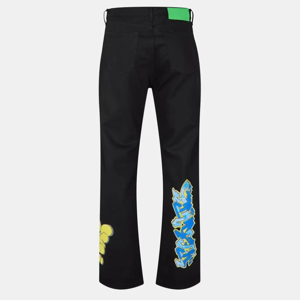 Off White Diag Jeans in Grey