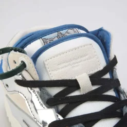 Off White Floating Arrow Trainers in White silver