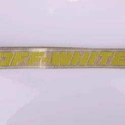 Off White Industrial Belt in Camel