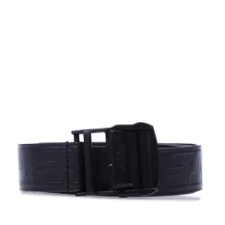 Off White Industrial Leather Belt in Black