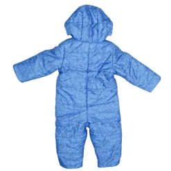 Off White Infants Allover Print Puffer Suit in Blue