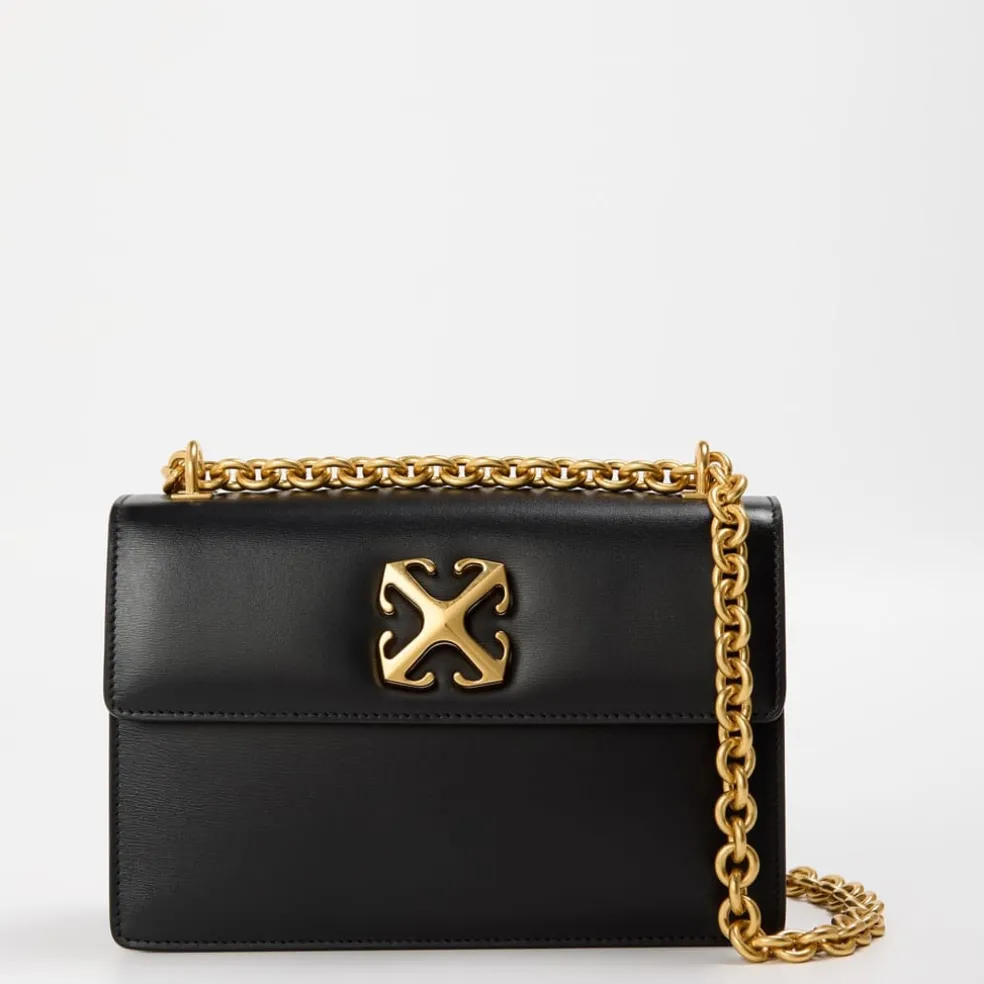 Off White Jitney 2 Cross Body with Detachable Strap in Black