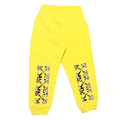 Off White Juniors Monster Arrow Sweatpants in Yellow