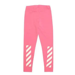 Off White Juniors Rubber Arrow Leggings in Pink white