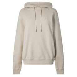 Off White Logo Hoodie in Grey