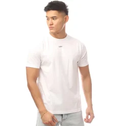 Off White Logo Print T-Shirt in White